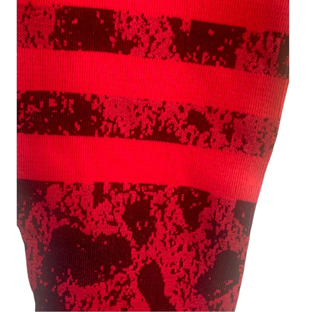 NUX Along The Lines Leggings Pink Ruby NWT‎ sz LG - Picture 3 of 8